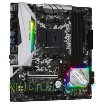 Материнская плата ASRock B450M Steel Legend картинка 3